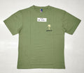 SAGE GREEN PALM TREE DOUBLE PRINT