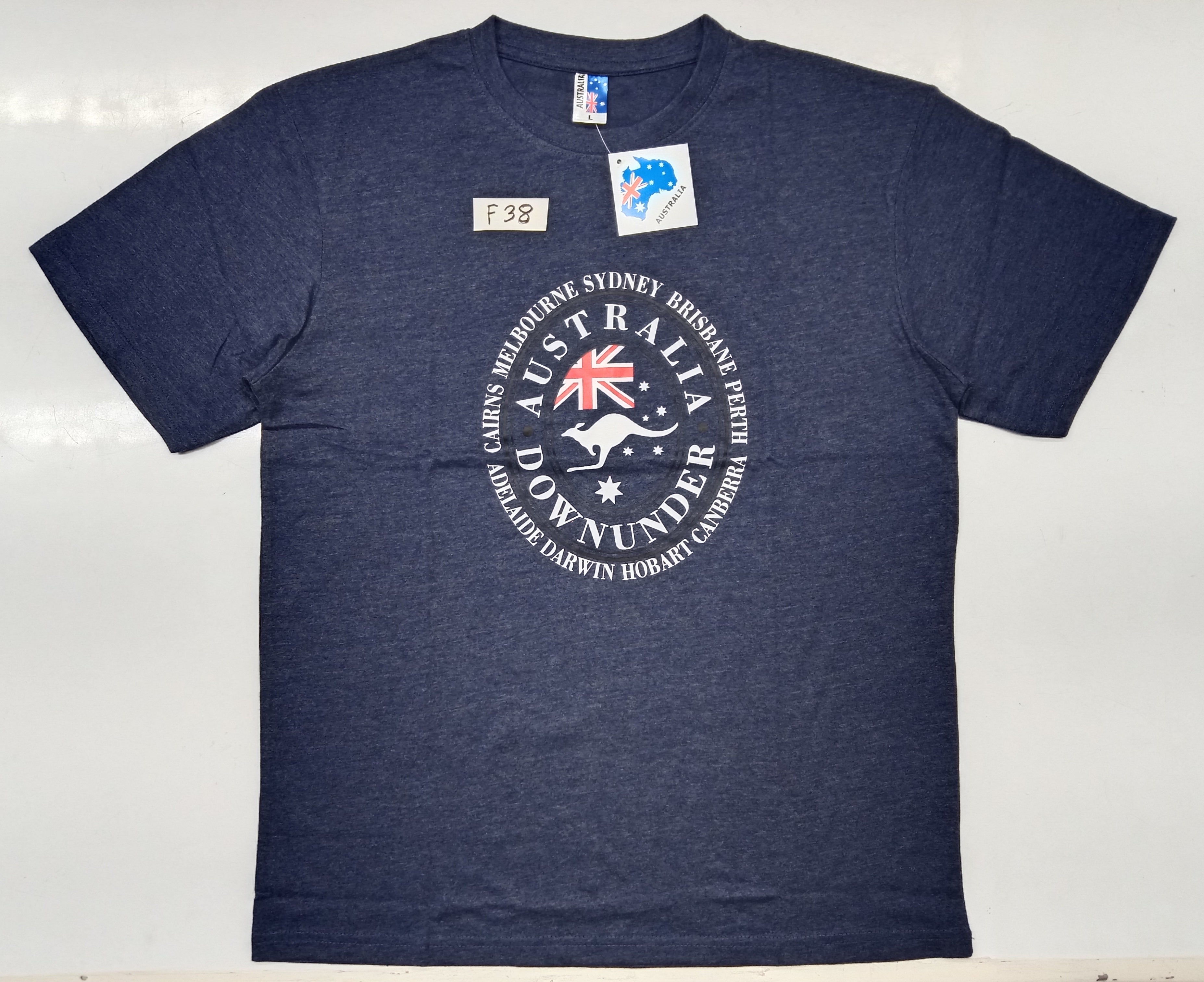 OVAL CITIES FLAG ROO HEATHER NAVY