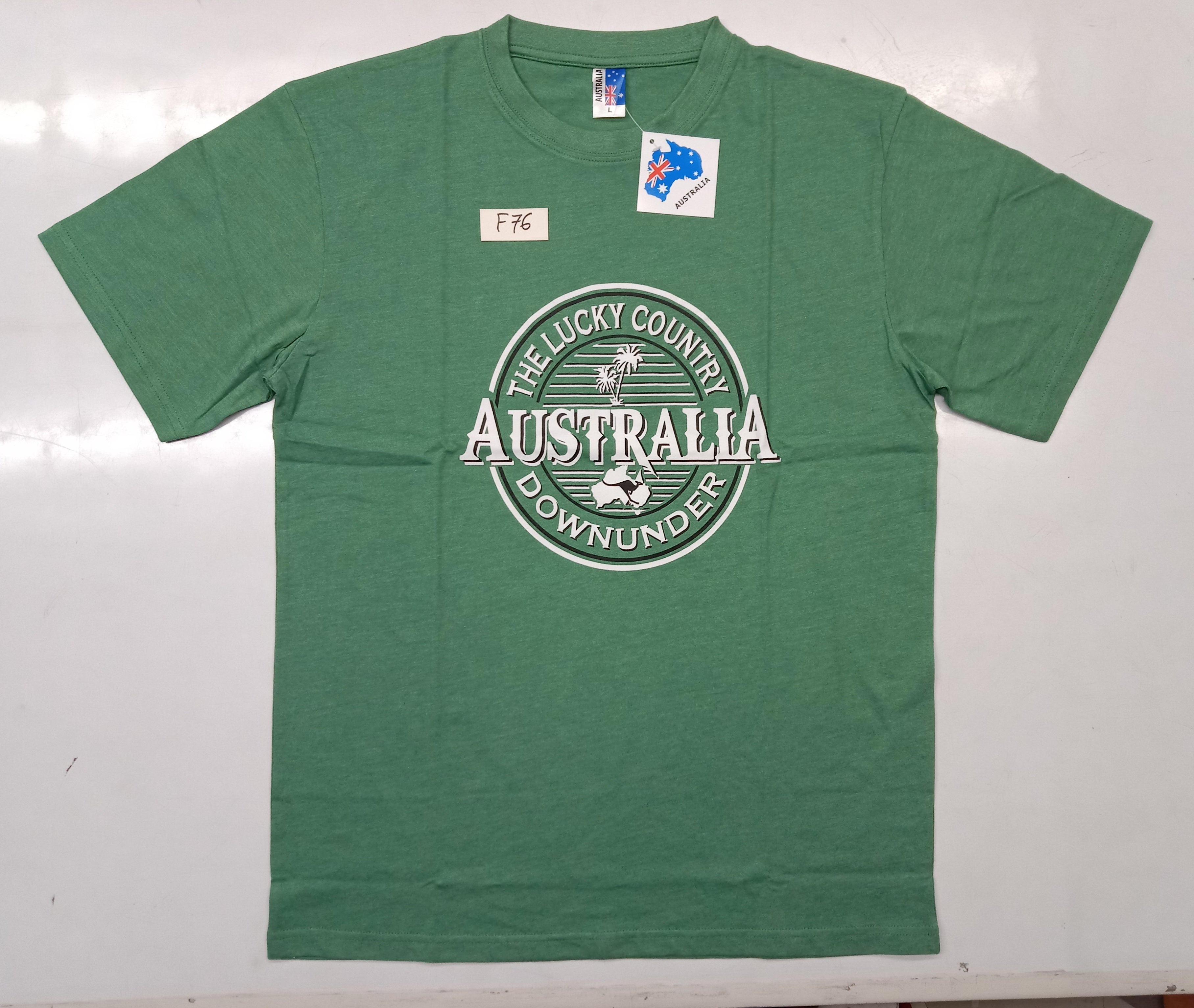 AUS LUCKY COUNTRY HEATHER GREEN