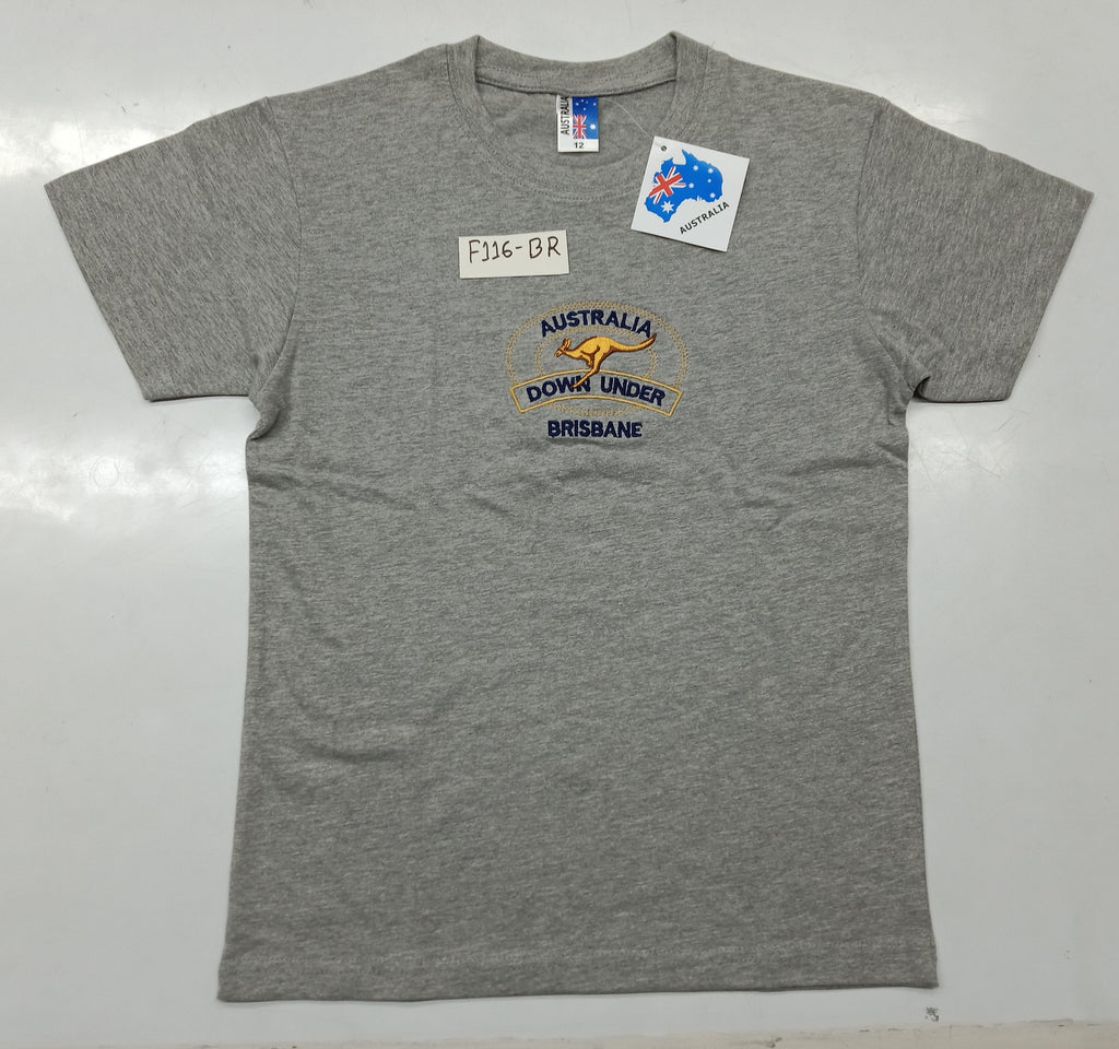 AUS EMB 2 TONE ROO GREY