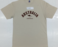 AUS FLOCK ROO SAND TSHIRT
