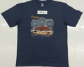 ABORIGINAL ROO HEATHER NAVY TSHIRTS