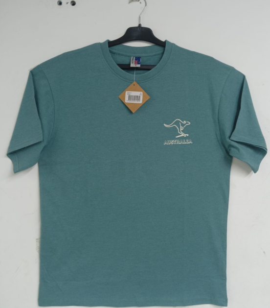 DOUBLE PRINT MINT GREEN TSHIRT