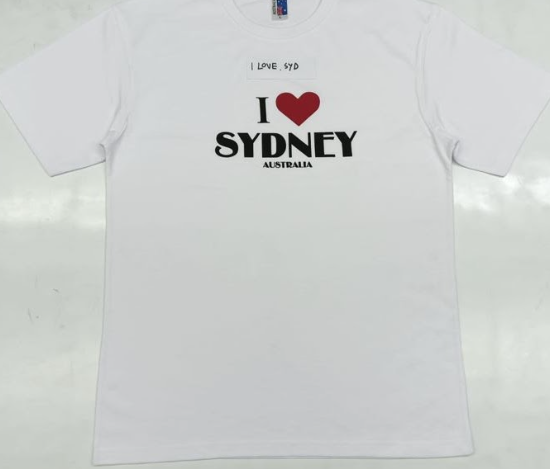 I LOVE TSHIRTS WHITE